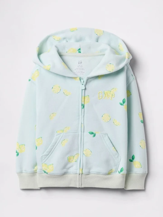 Zdjęcie produktu GAP Bluza w kolorze błękitno-żółto-zielonym rozmiar: 110