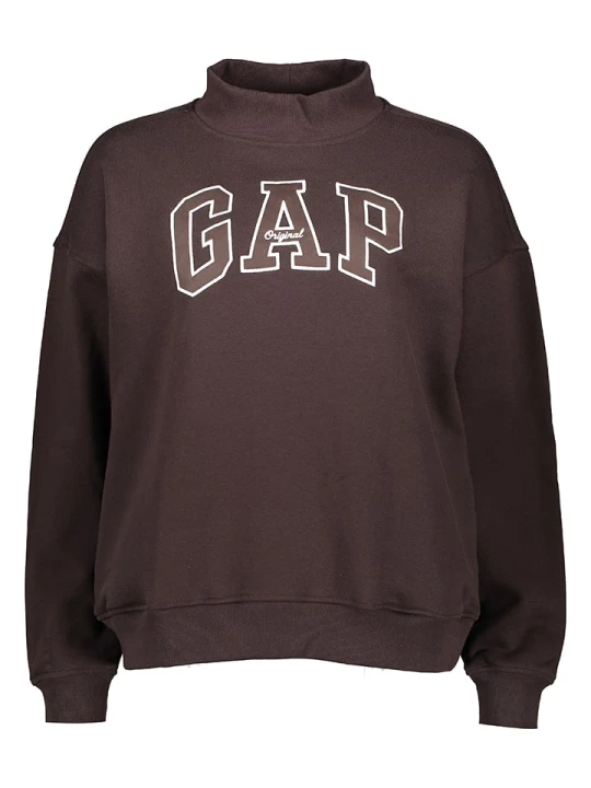 Zdjęcie produktu GAP Bluza w kolorze ciemnobrązowym rozmiar: S / M
