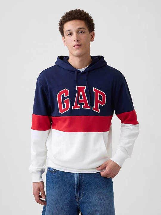 Zdjęcie produktu GAP Bluza w kolorze granatowo-czerwono-białym rozmiar: XS