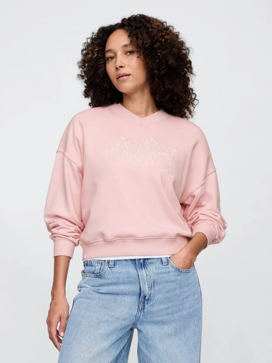 Zdjęcie produktu GAP Bluza w kolorze jasnoróżowym rozmiar: XL
