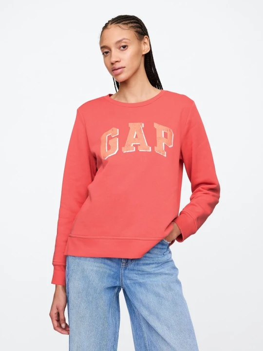 Zdjęcie produktu GAP Bluza w kolorze koralowym rozmiar: XL
