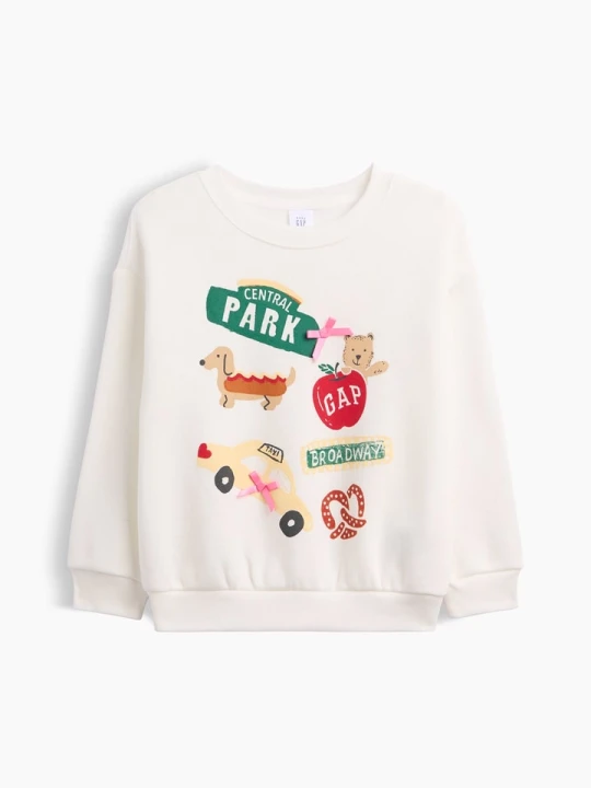 Zdjęcie produktu GAP Bluza w kolorze kremowym rozmiar: 80 / 86