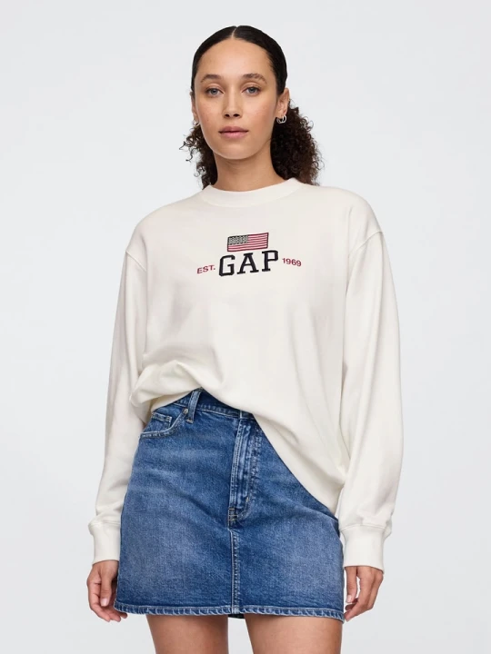 Zdjęcie produktu GAP Bluza w kolorze kremowym rozmiar: XXL