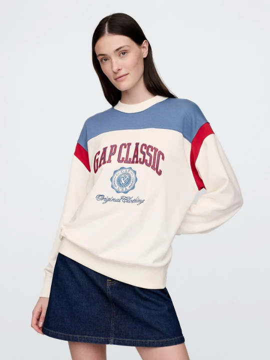 Zdjęcie produktu GAP Bluza w kolorze kremowym rozmiar: L