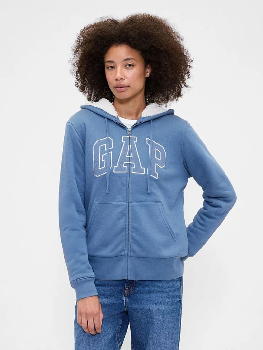 Zdjęcie produktu GAP Bluza w kolorze niebieskim rozmiar: L
