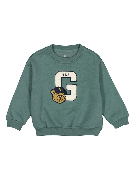 Zdjęcie produktu GAP Bluza w kolorze zielonym rozmiar: 80 / 86