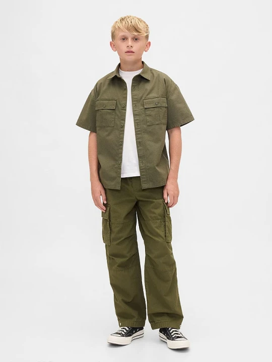 Zdjęcie produktu GAP Bojówki w kolorze khaki rozmiar: 164/170