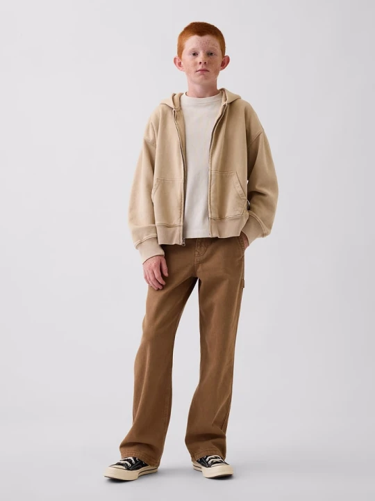 Zdjęcie produktu GAP Dżinsy - Comfort fit - w kolorze jasnobrązowym rozmiar: 140