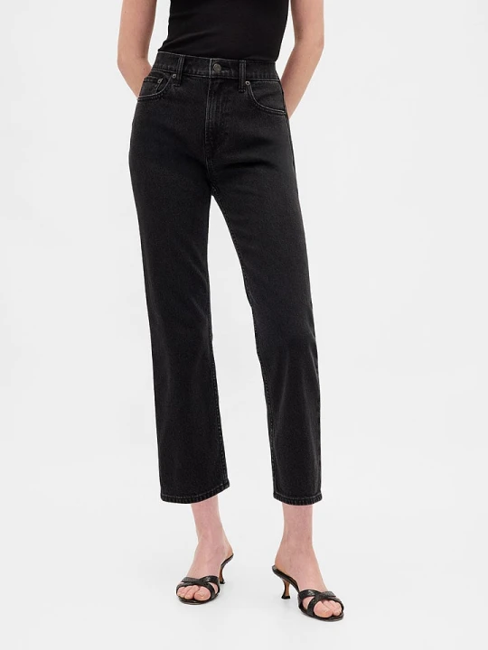Zdjęcie produktu GAP Dżinsy - Regular fit - w kolorze czarnym rozmiar: W33