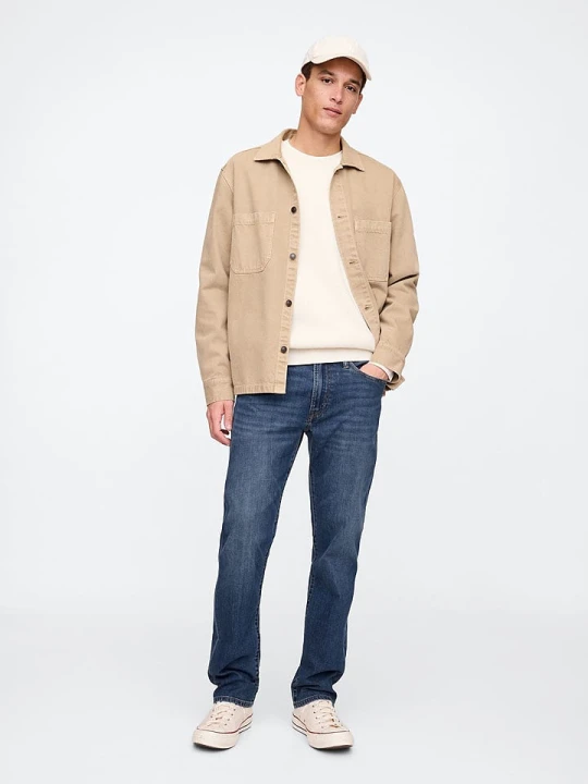 Zdjęcie produktu GAP Dżinsy - Regular fit - w kolorze niebieskim rozmiar: W28/L32