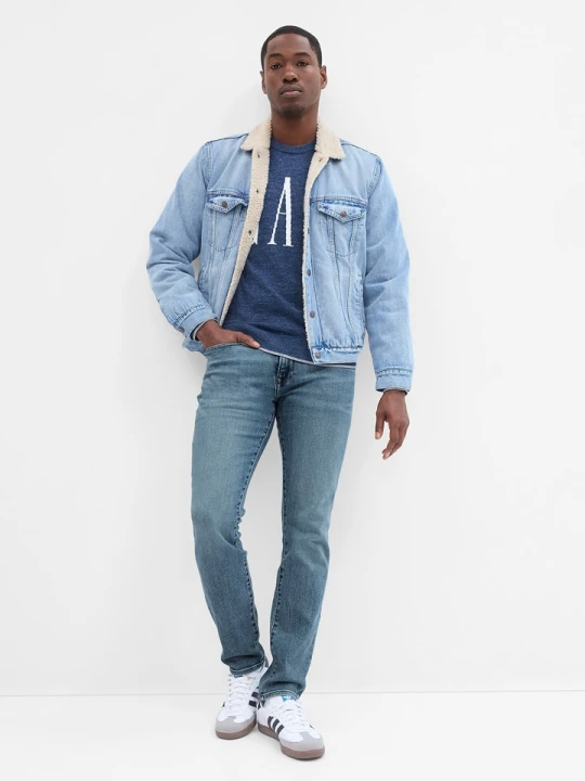 Zdjęcie produktu GAP Dżinsy - Skinny fit - w kolorze niebieskim rozmiar: W32 / L32