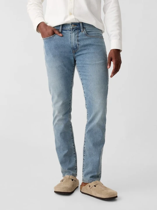 Zdjęcie produktu GAP Dżinsy - Slim fit - w kolorze błękitnym rozmiar: W29 / L32