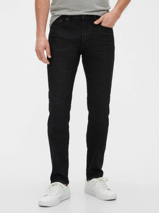 Zdjęcie produktu GAP Dżinsy - Slim fit - w kolorze czarnym rozmiar: W30 / L32
