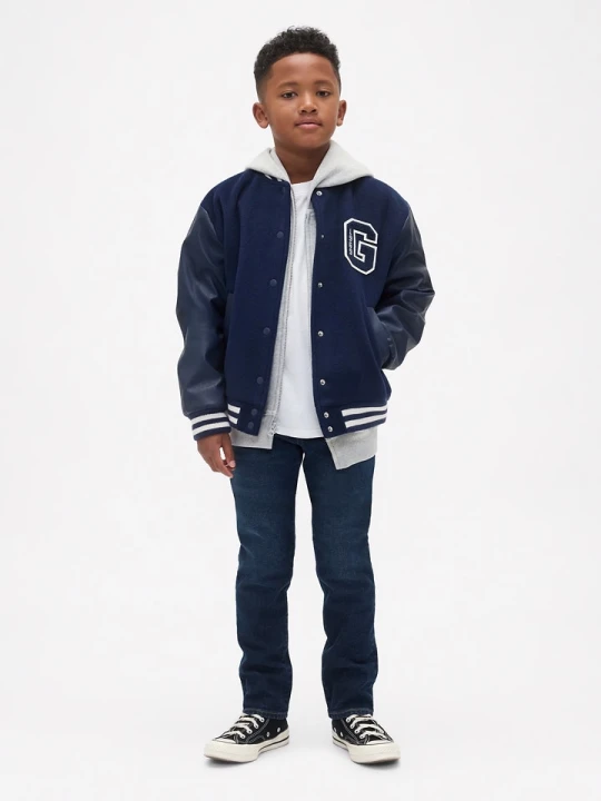 Zdjęcie produktu GAP Dżinsy - Slim fit - w kolorze granatowym rozmiar: 176