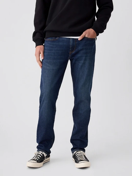 Zdjęcie produktu GAP Dżinsy - Slim fit - w kolorze granatowym rozmiar: W28/L32