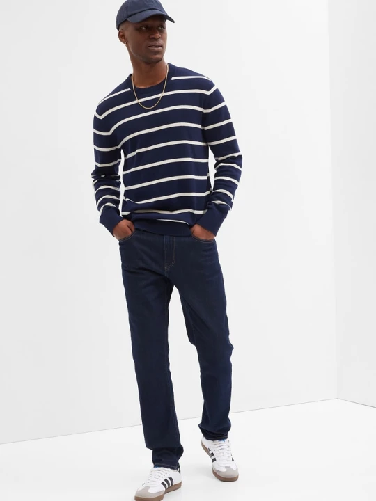 Zdjęcie produktu GAP Dżinsy - Slim fit - w kolorze granatowym rozmiar: W36 / L32