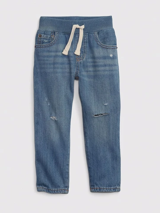 Zdjęcie produktu GAP Dżinsy - Slim fit - w kolorze niebieskim rozmiar: 110