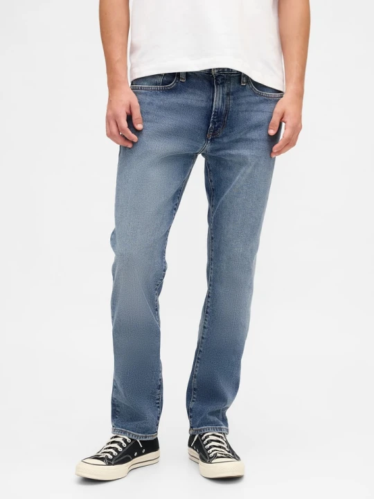 Zdjęcie produktu GAP Dżinsy - Slim fit - w kolorze niebieskim rozmiar: W36/L32