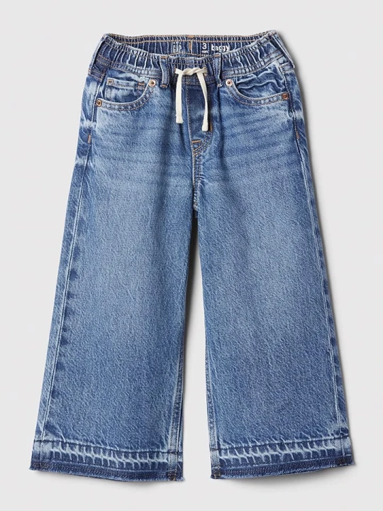 Zdjęcie produktu GAP Dżinsy - Wide leg - w kolorze niebieskim rozmiar: 110