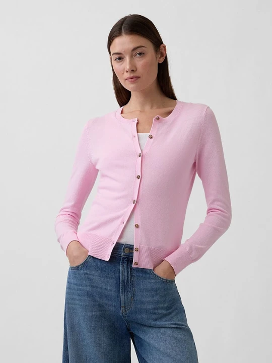 Zdjęcie produktu GAP Kardigan w kolorze jasnoróżowym rozmiar: M
