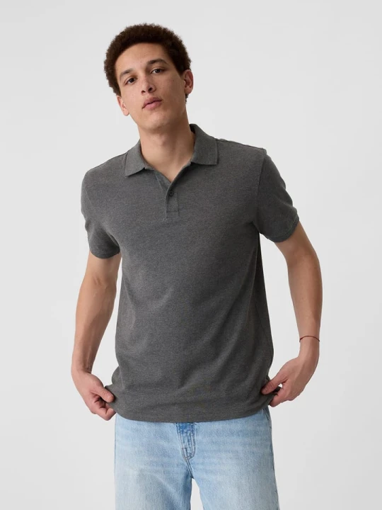 Zdjęcie produktu GAP Koszulka polo w kolorze antracytowym rozmiar: S