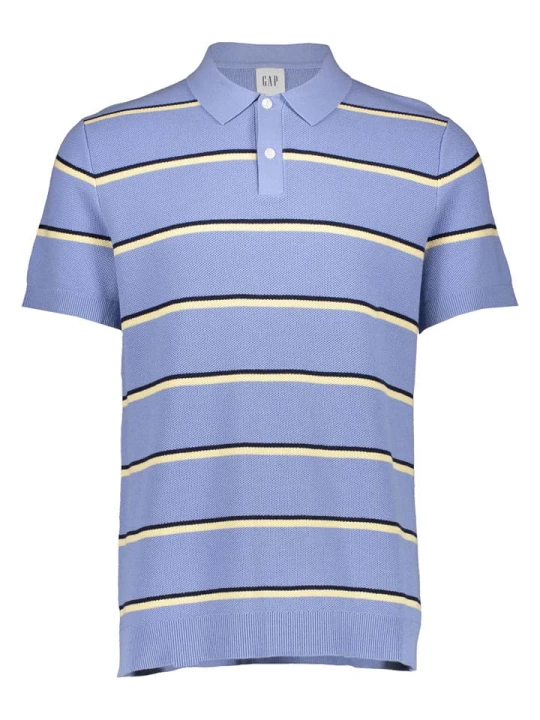 Zdjęcie produktu GAP Koszulka polo w kolorze błękitnym rozmiar: M
