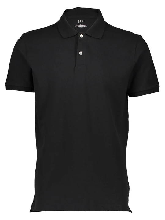 Zdjęcie produktu GAP Koszulka polo w kolorze czarnym rozmiar: XXL