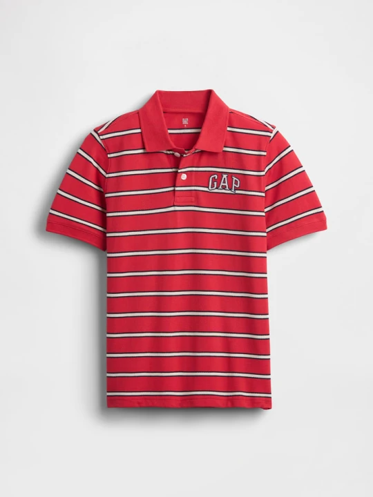Zdjęcie produktu GAP Koszulka polo w kolorze czerwonym rozmiar: 164/170