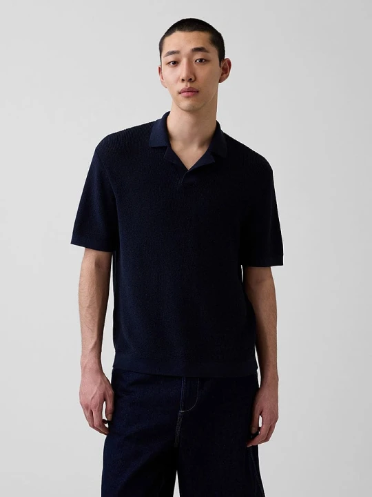 Zdjęcie produktu GAP Koszulka polo w kolorze granatowym rozmiar: XS