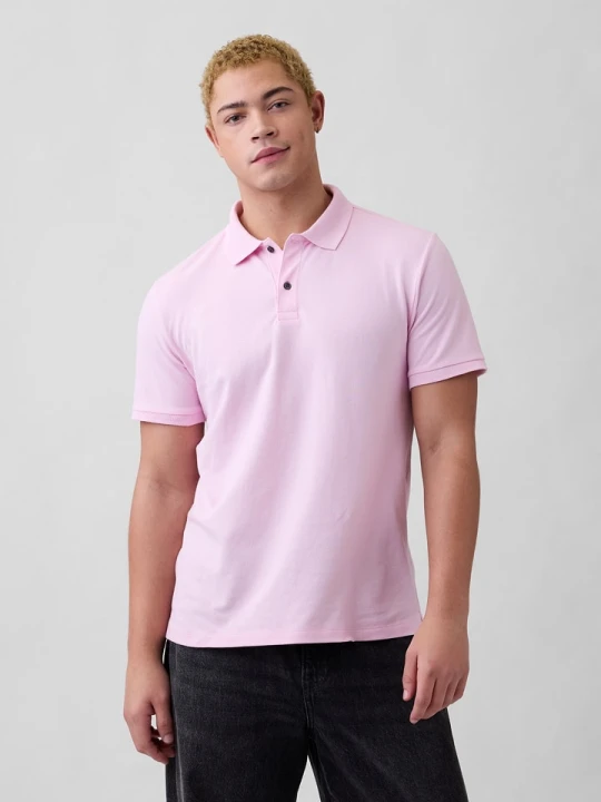 Zdjęcie produktu GAP Koszulka polo w kolorze jasnoróżowym rozmiar: XL