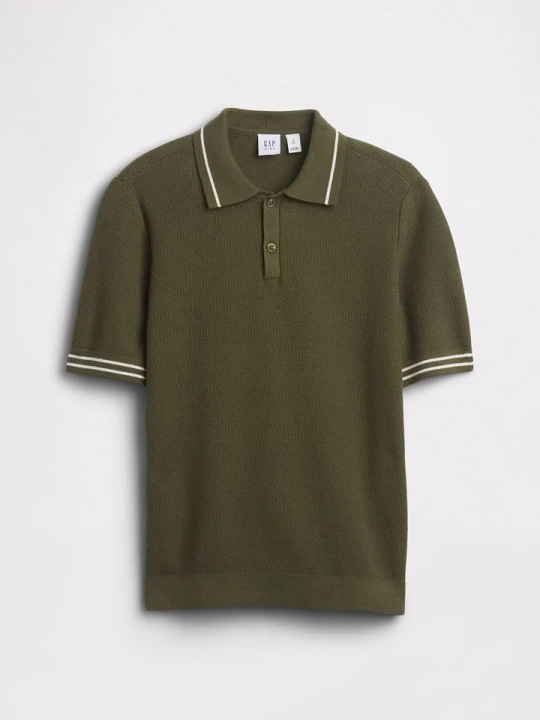 Zdjęcie produktu GAP Koszulka polo w kolorze khaki rozmiar: 140/146
