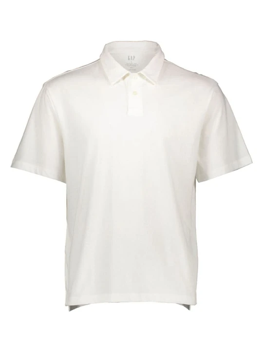 Zdjęcie produktu GAP Koszulka polo w kolorze kremowym rozmiar: XXL