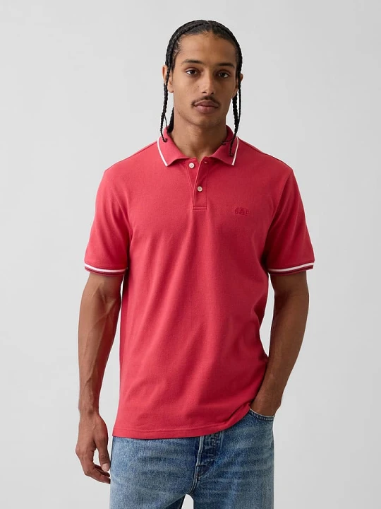 Zdjęcie produktu GAP Koszulka polo w kolorze różowym rozmiar: L
