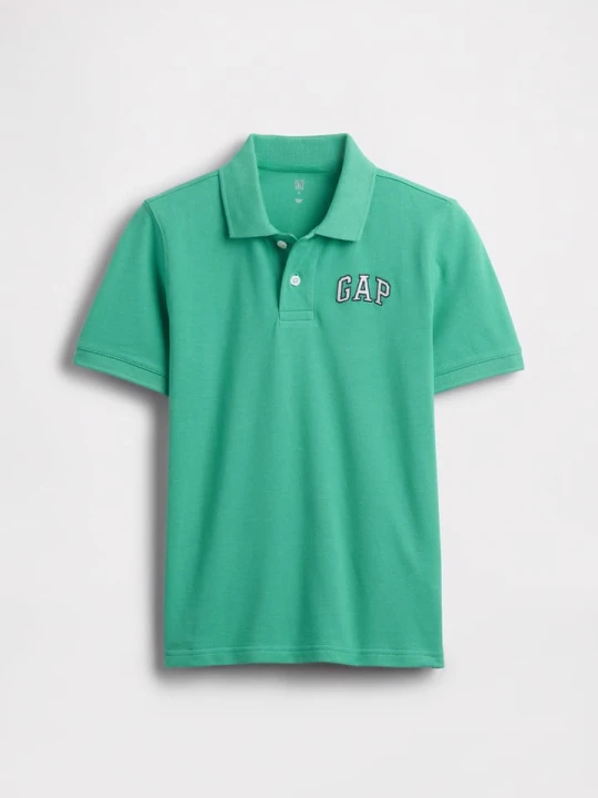 Zdjęcie produktu GAP Koszulka polo w kolorze zielonym rozmiar: 104/110