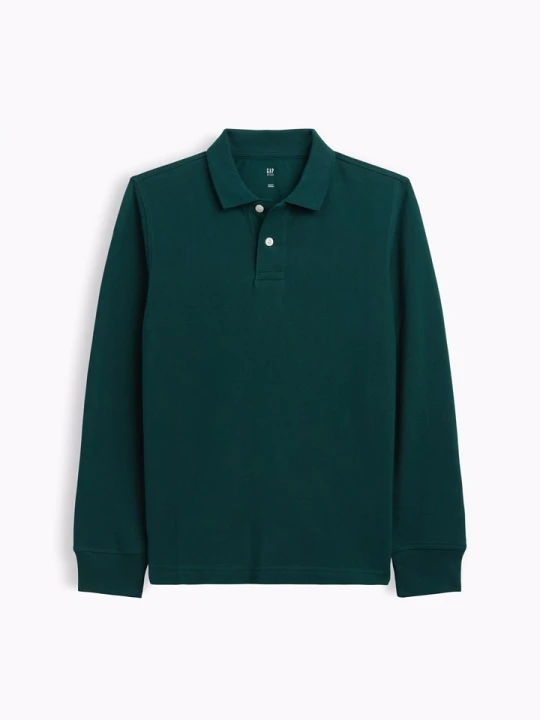 Zdjęcie produktu GAP Koszulka polo w kolorze zielonym rozmiar: 104 / 110