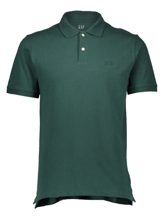 Zdjęcie produktu GAP Koszulka polo w kolorze zielonym rozmiar: M