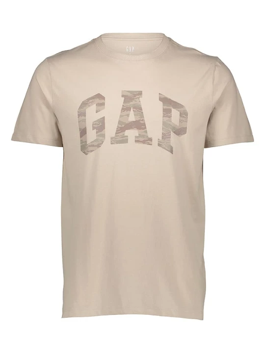 Zdjęcie produktu GAP Koszulka w kolorze beżowym rozmiar: S
