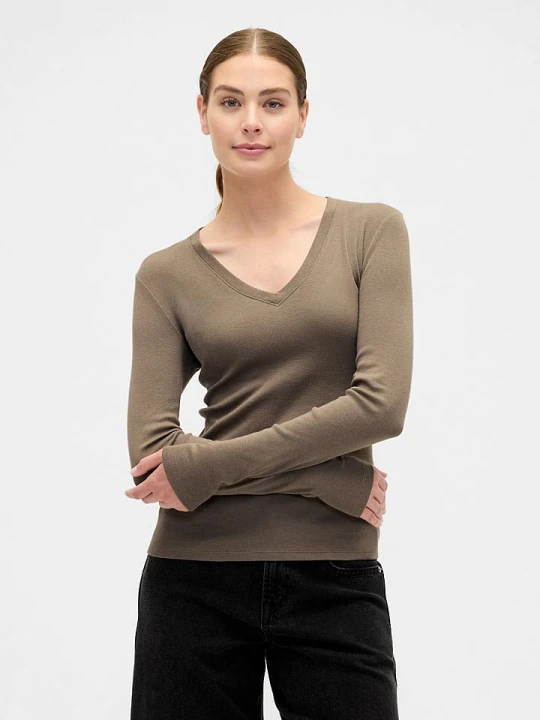 Zdjęcie produktu GAP Koszulka w kolorze beżowym rozmiar: XL