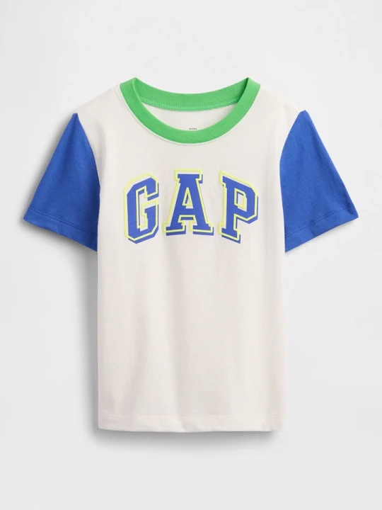 Zdjęcie produktu GAP Koszulka w kolorze biało-granatowo-zielonym rozmiar: 110