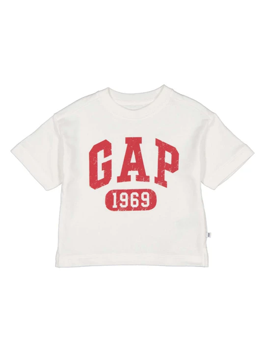 Zdjęcie produktu GAP Koszulka w kolorze białym rozmiar: 104 / 110