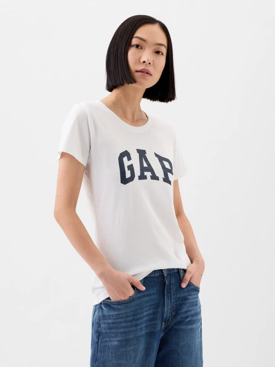 Zdjęcie produktu GAP Koszulka w kolorze białym rozmiar: XS