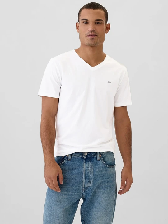 Zdjęcie produktu GAP Koszulka w kolorze białym rozmiar: XS