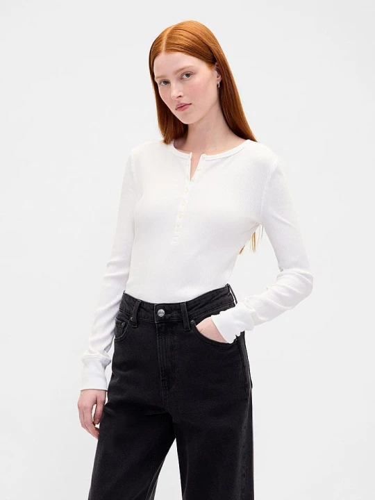 Zdjęcie produktu GAP Koszulka w kolorze białym rozmiar: XL