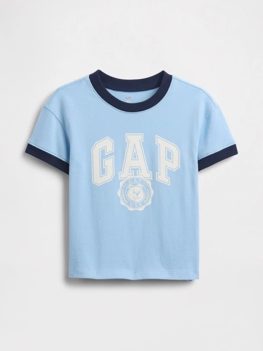 Zdjęcie produktu GAP Koszulka w kolorze błękitnym rozmiar: 104