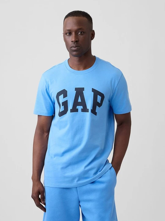 Zdjęcie produktu GAP Koszulka w kolorze błękitnym rozmiar: XXL
