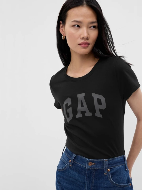 Zdjęcie produktu GAP Koszulka w kolorze czarnym rozmiar: M