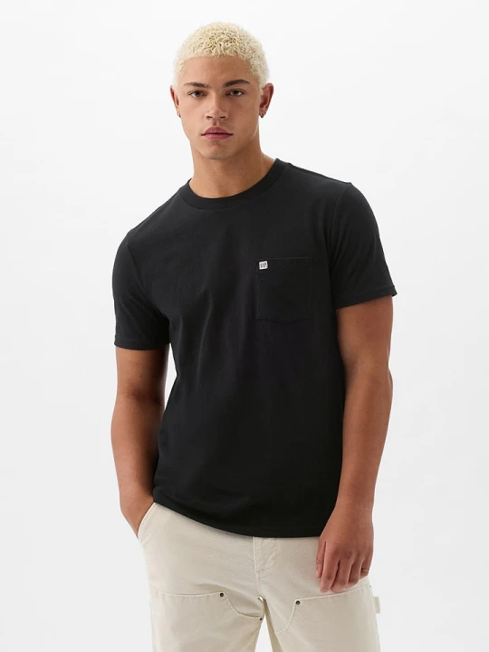 Zdjęcie produktu GAP Koszulka w kolorze czarnym rozmiar: S