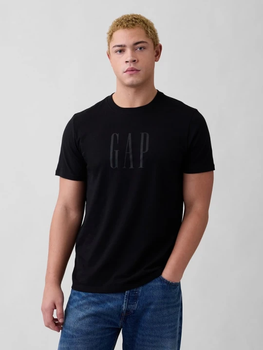 Zdjęcie produktu GAP Koszulka w kolorze czarnym rozmiar: M