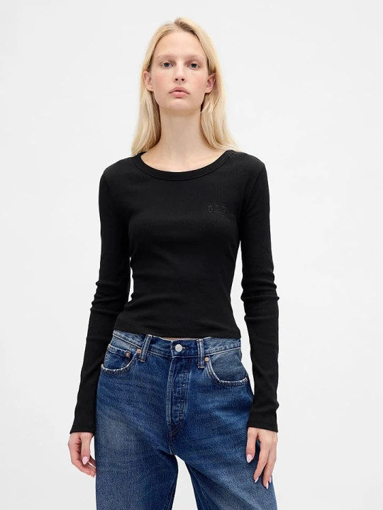 Zdjęcie produktu GAP Koszulka w kolorze czarnym rozmiar: XL