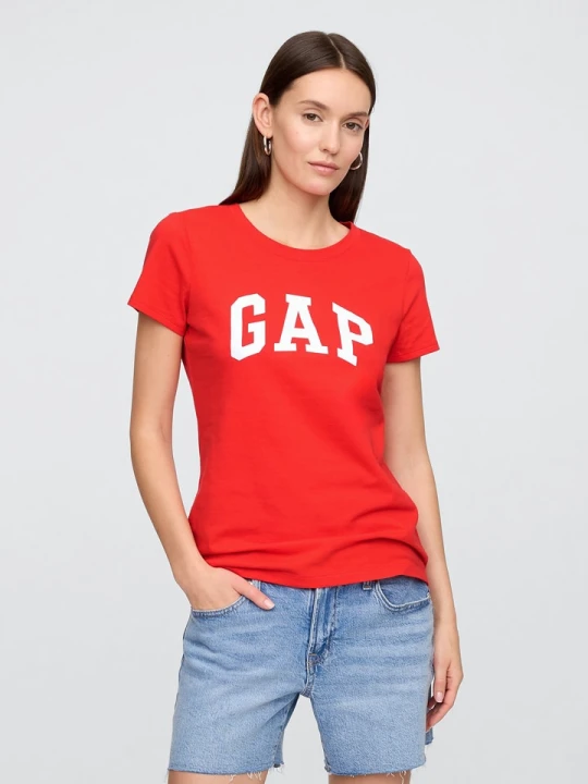 Zdjęcie produktu GAP Koszulka w kolorze czerwonym rozmiar: M